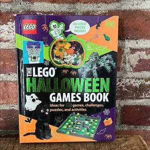 LEGO Halloween Games Book - Black, Green, Orange, Purple two books